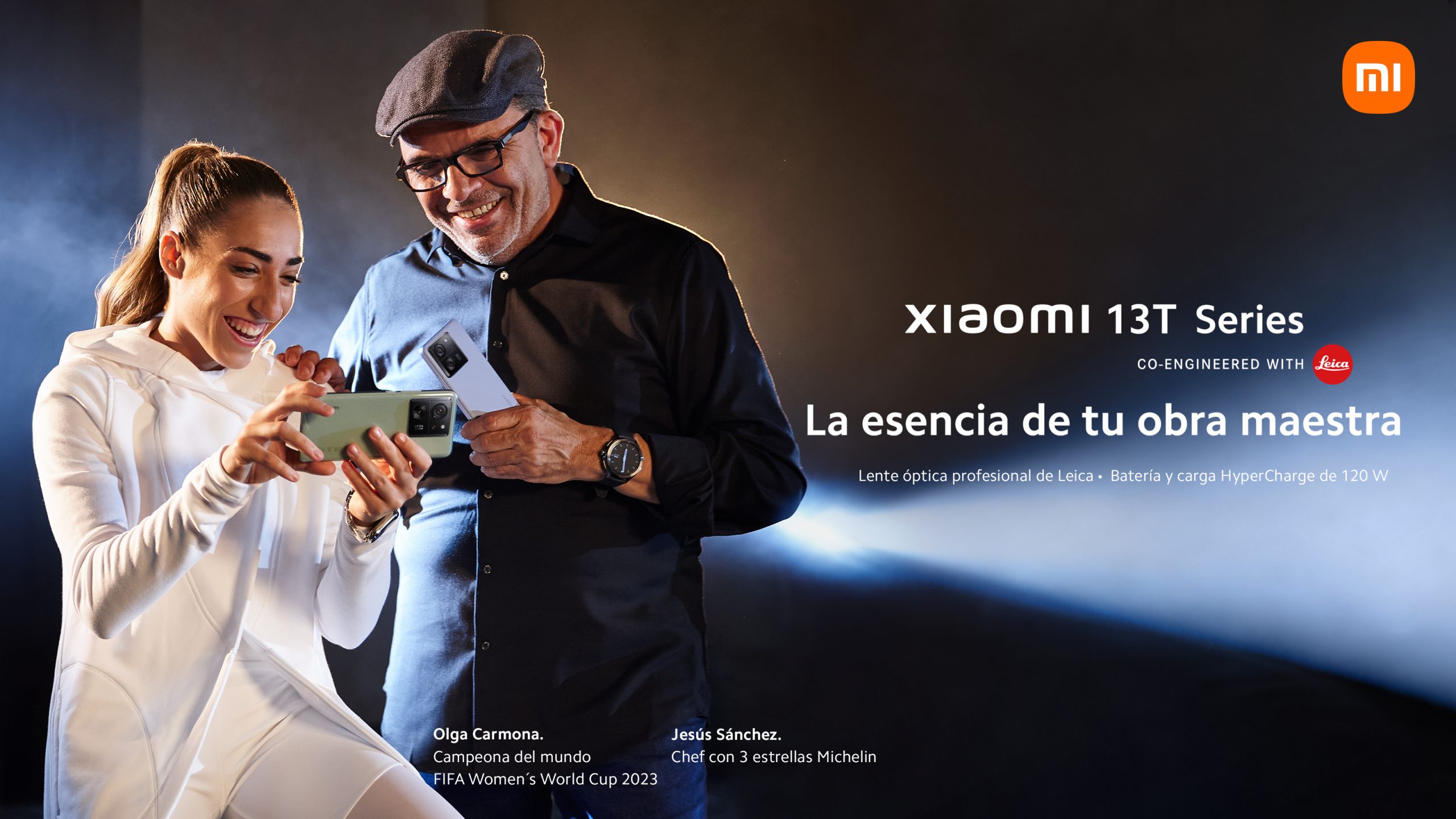Xiaomi 13T Series reúne a una campeona del mundo de fútbol y a un chef con 3 estrellas Michelin para capturar la esencia de tu obra maestra