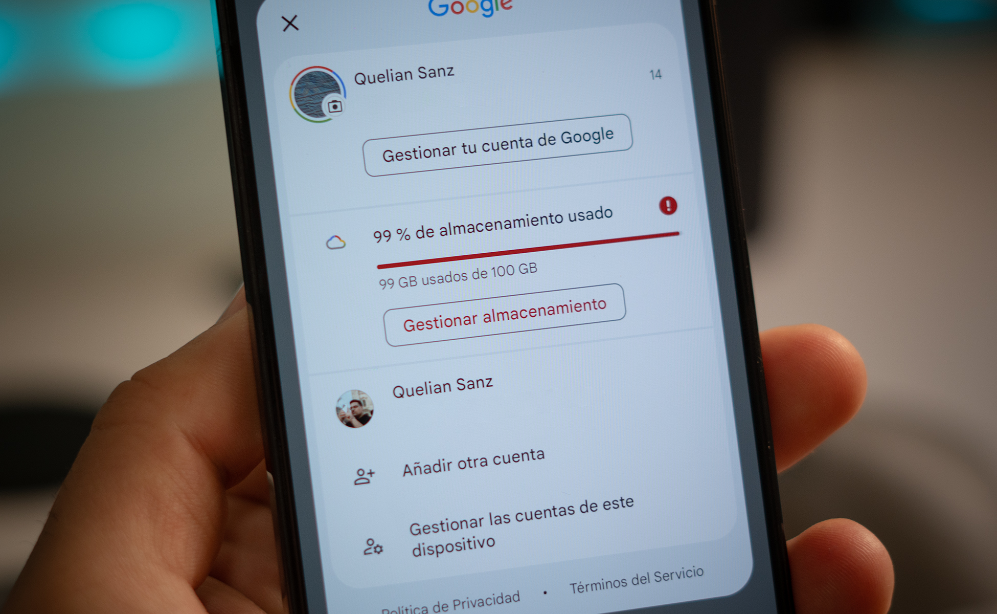 Para echarse a llorar: los 15 GB gratis de tu cuenta de Google cambian para siempre (y no para bien)