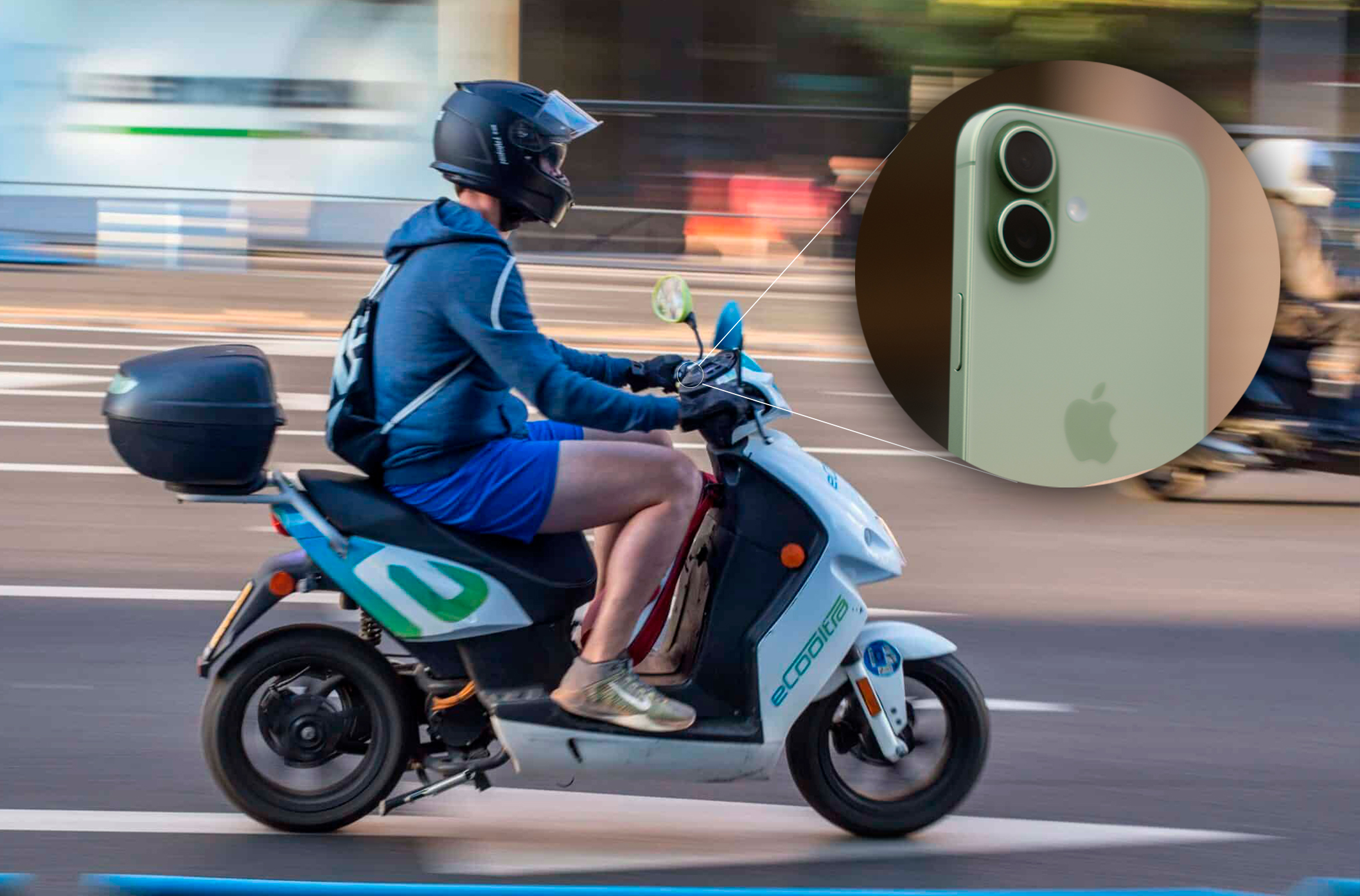 Apple alerta: este gesto tan común al ir en moto puede destrozar la cámara de tu iPhone