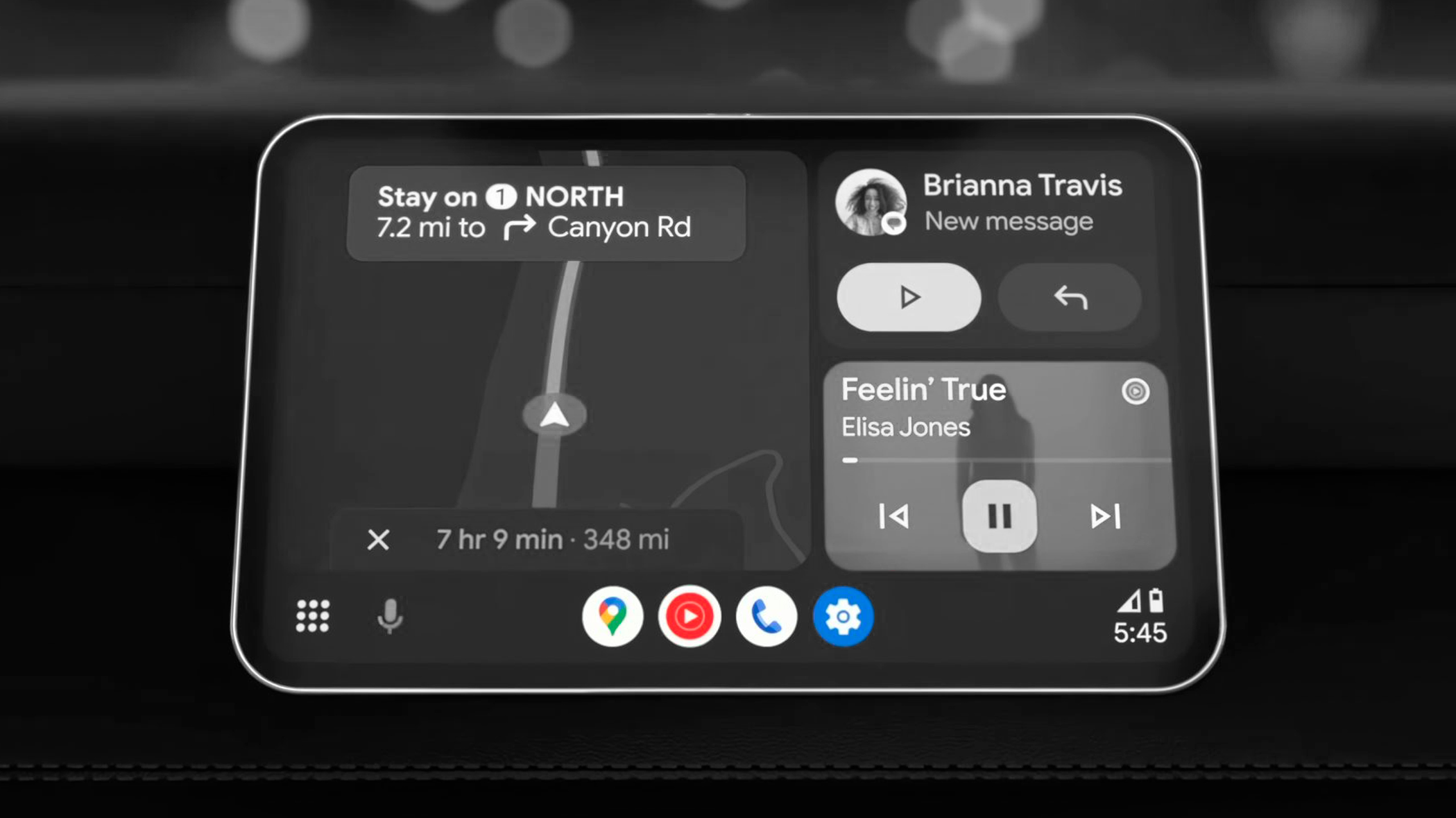 Esta es mi función oculta favorita en Android Auto. Muchísimo más útil que la pantalla dividida