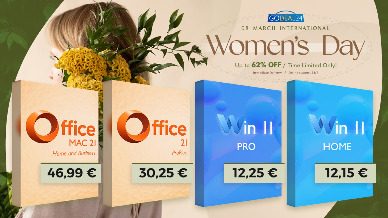 Las mejores ofertas de software para el 8 de marzo: Office 2021 Pro por sólo 30,25 euros y Windows 11 Pro por 13.25 euros