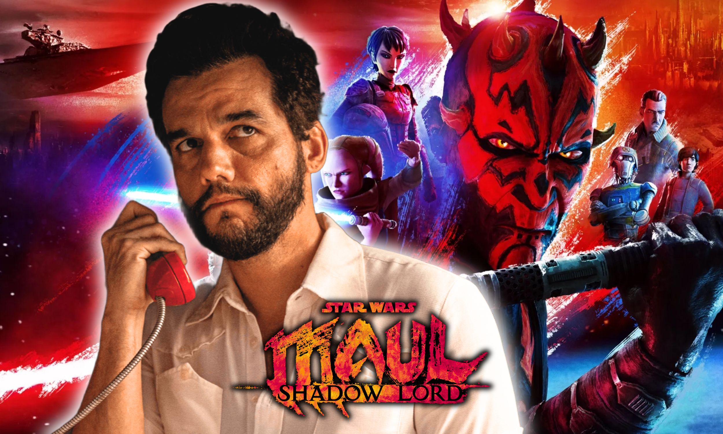 Wagner Moura quiere dar el salto al live-action de ‘Star Wars’ tras ‘Maul – Señor de las Sombras’: «Es un personaje muy bien escrito»
