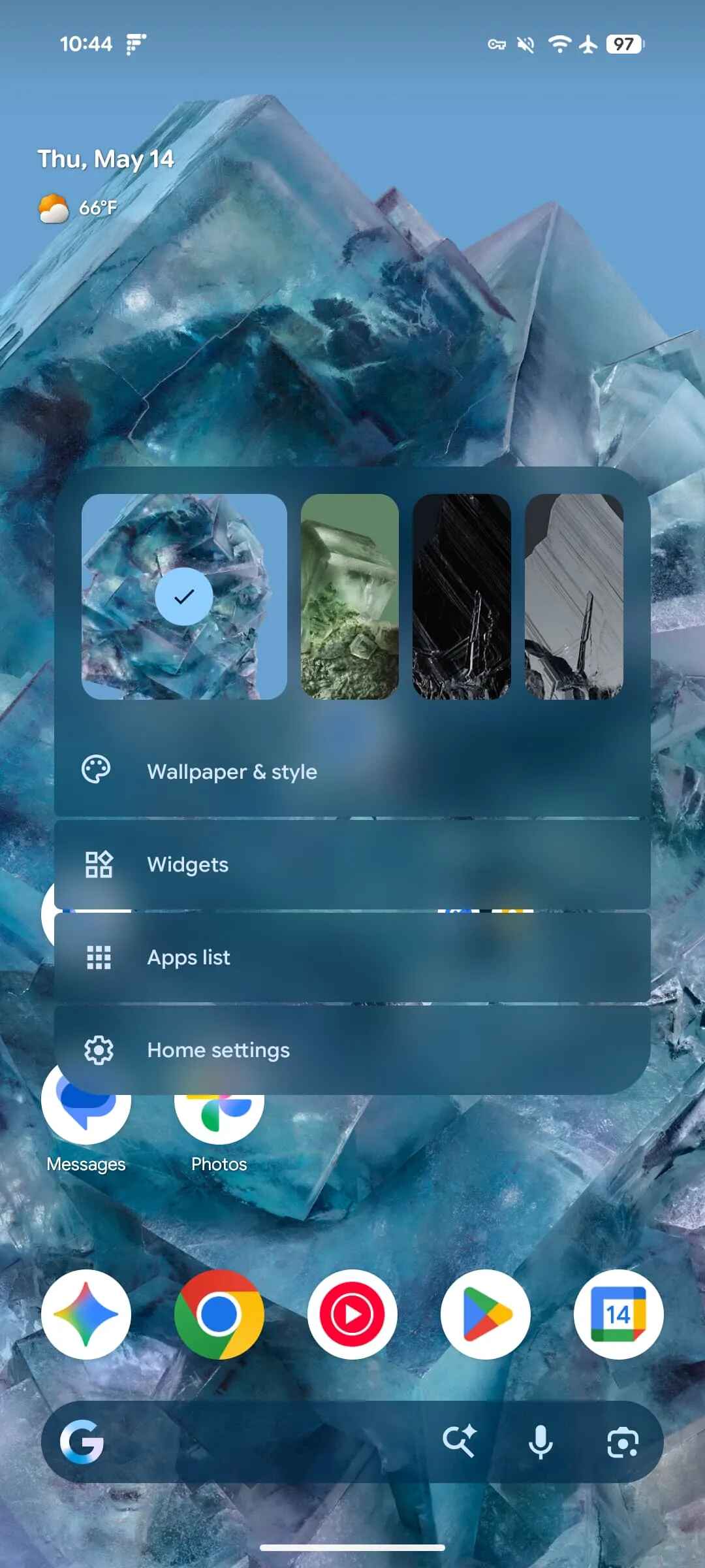 Android lanza Frosted Glass , la respuesta a Liquid Glass del iPhone