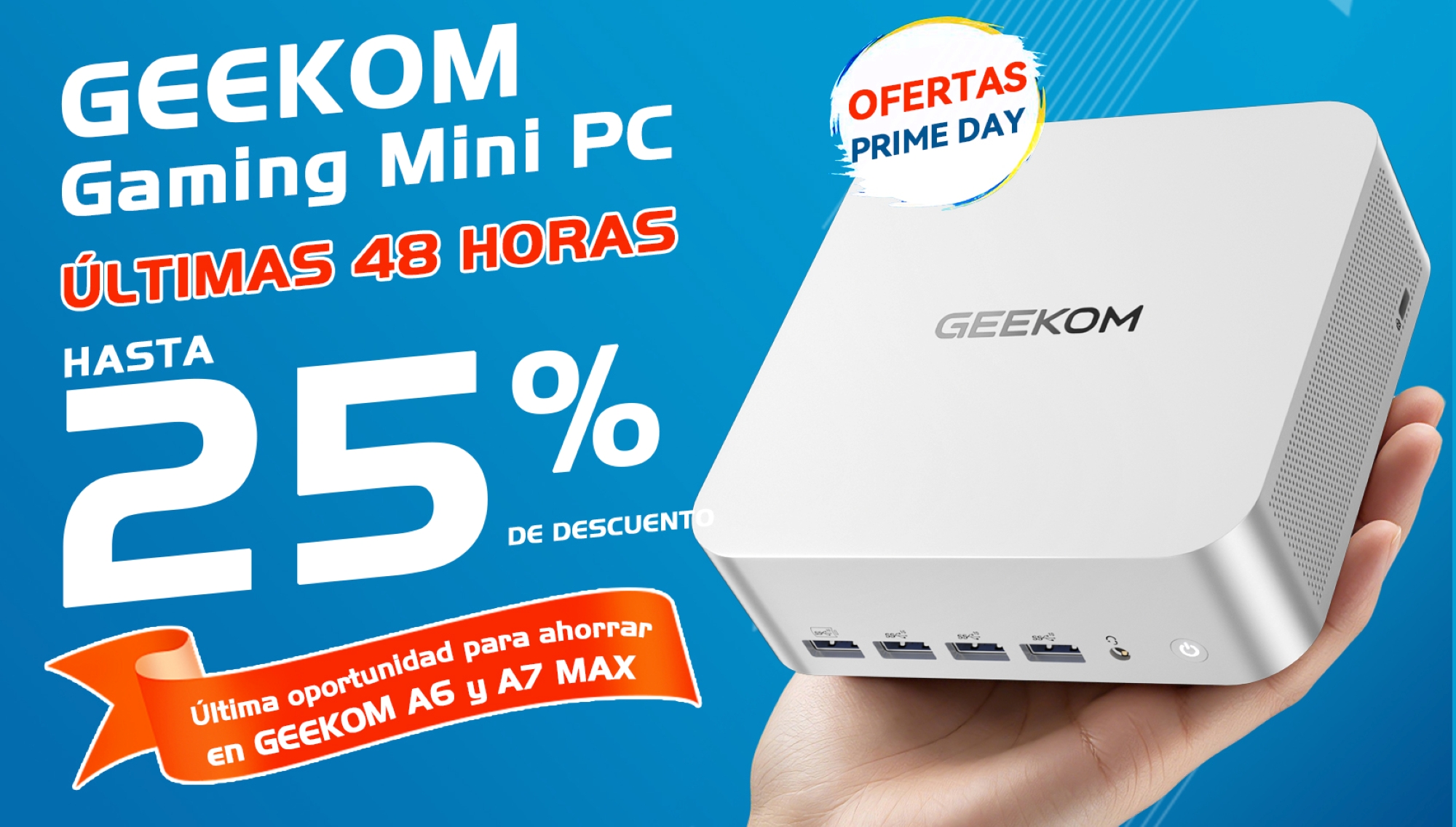 Mejor que el Prime Day: ofertas de GEEKOM en mini PCs