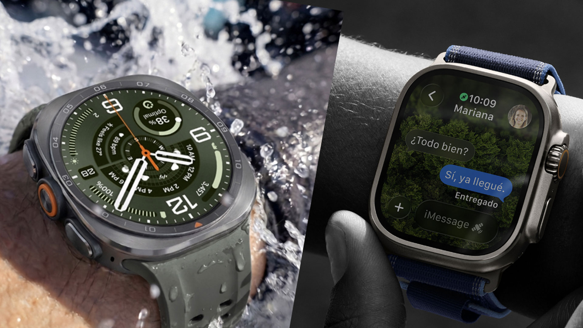Galaxy Watch Ultra 2 vs Apple Watch Ultra: comparativa