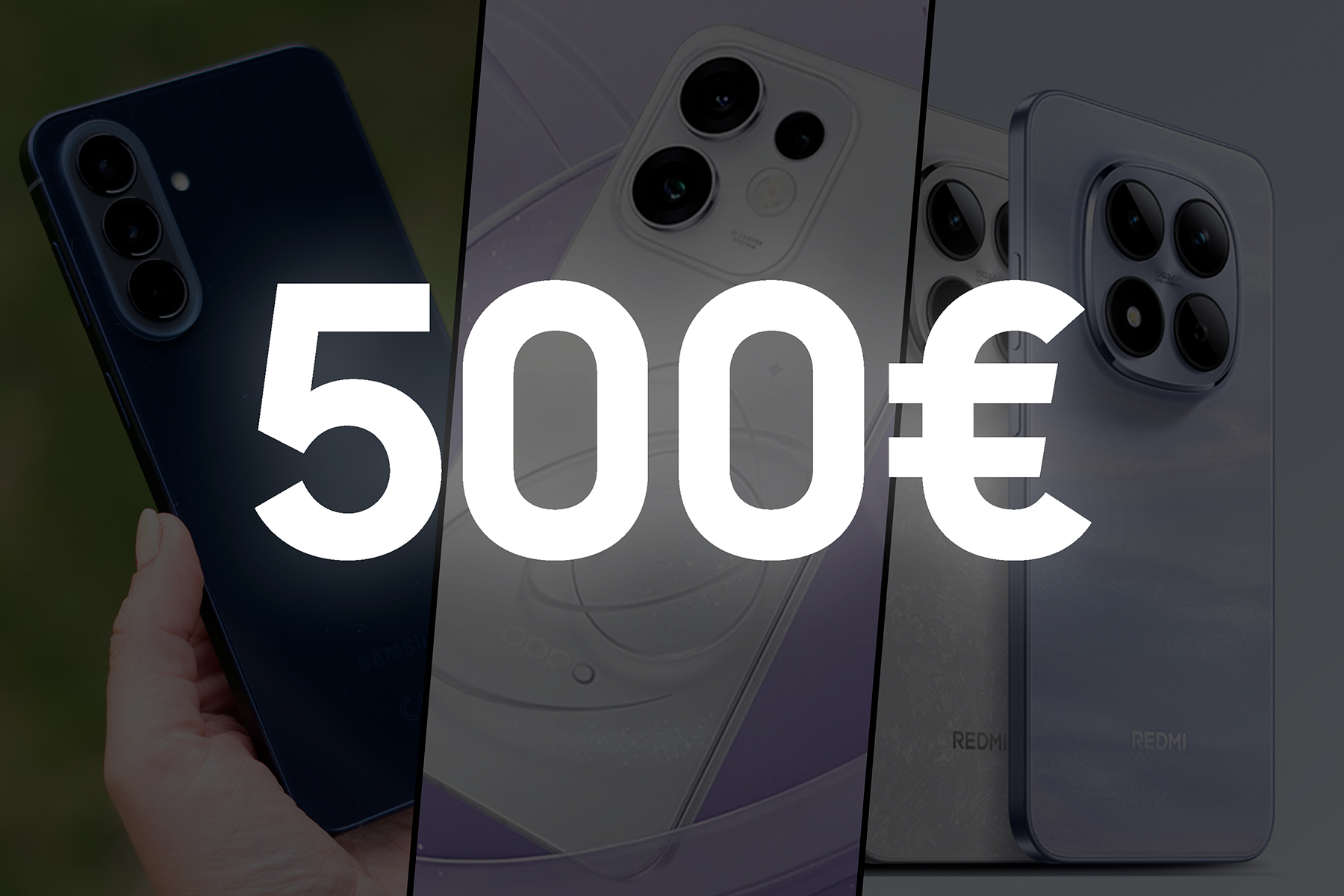 Bueno, bonito y barato: ¿cuál es el mejor smartphone actual por menos de 500 euros?