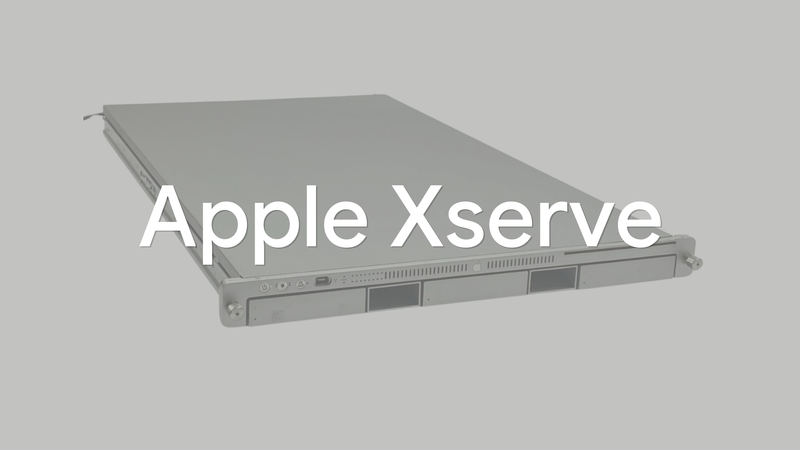 ¿Revive el Xserve? Apple volvería a fabricar servidores para aprovechar el furor por la IA
