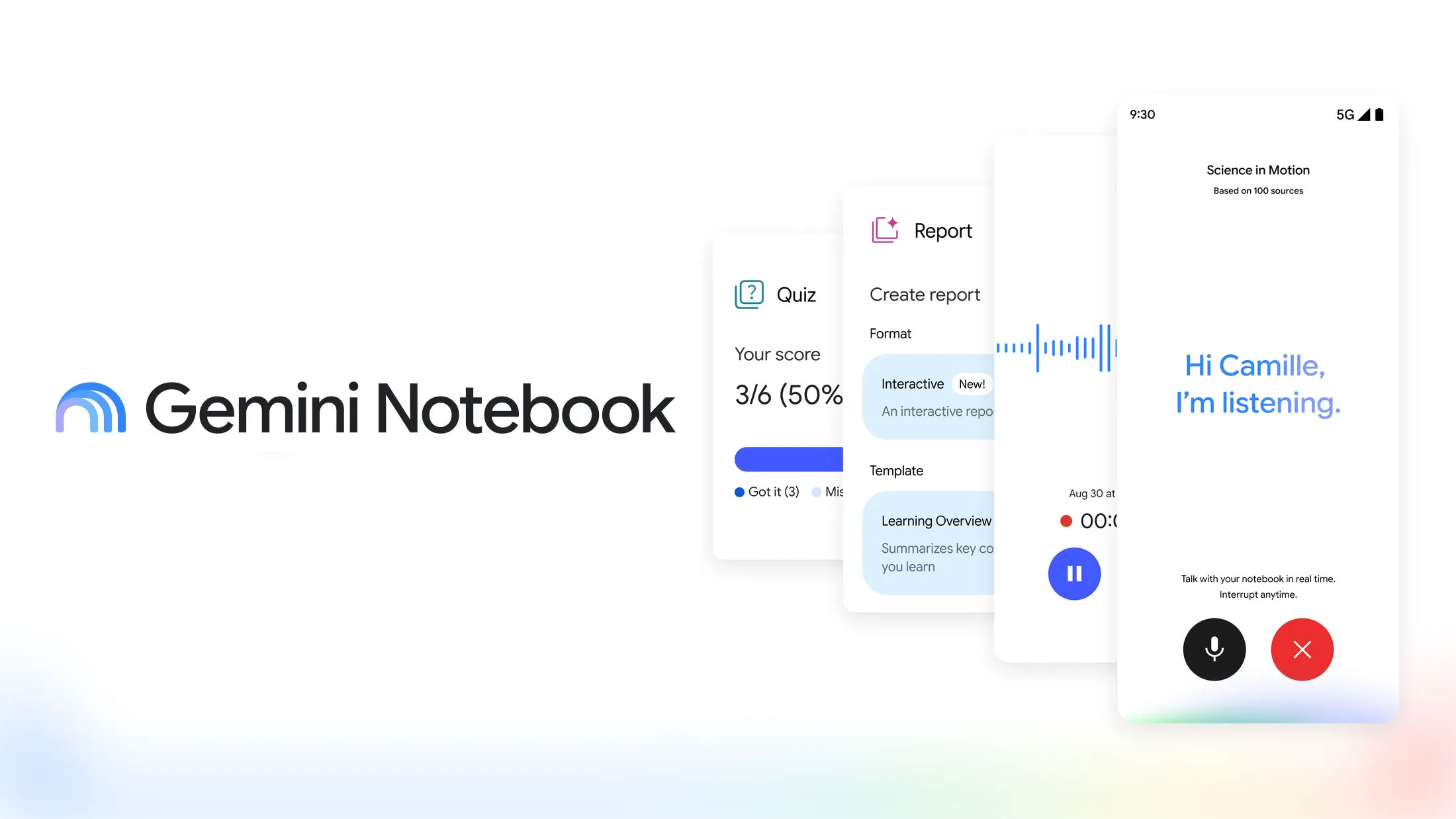 Gemini Notebook (NotebookLM) suma una de las funciones más útiles para estudiar